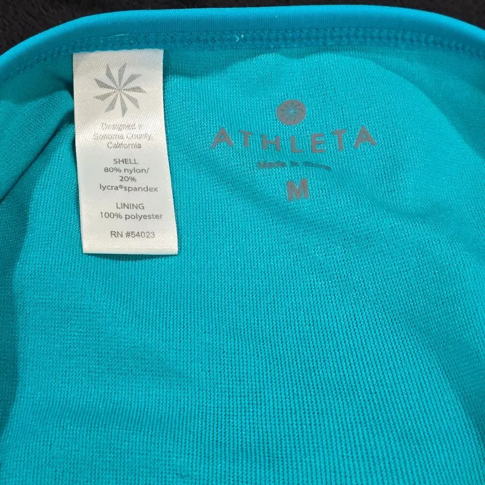 Athleta Blue Bathing Suit Bikini Swim Bottoms - Picture 3 of 6